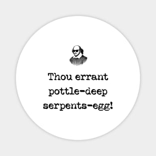 Sarcastic Shakespeare Magnet